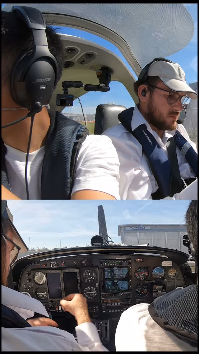 Düsseldorf Delay? ATC Gave Us the Green Light.. #PilotLife #Aviation #DiamondDA40 #Pilots #Aviators